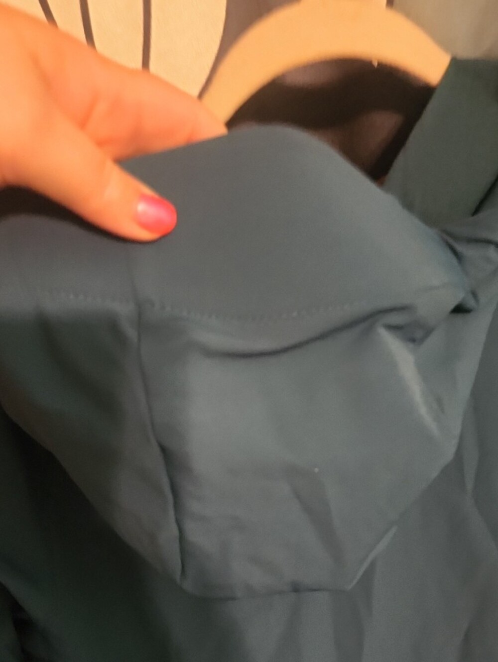 Kirkland Signature Women's Teal Hooded Utility Jacket - Picture 5 of 5